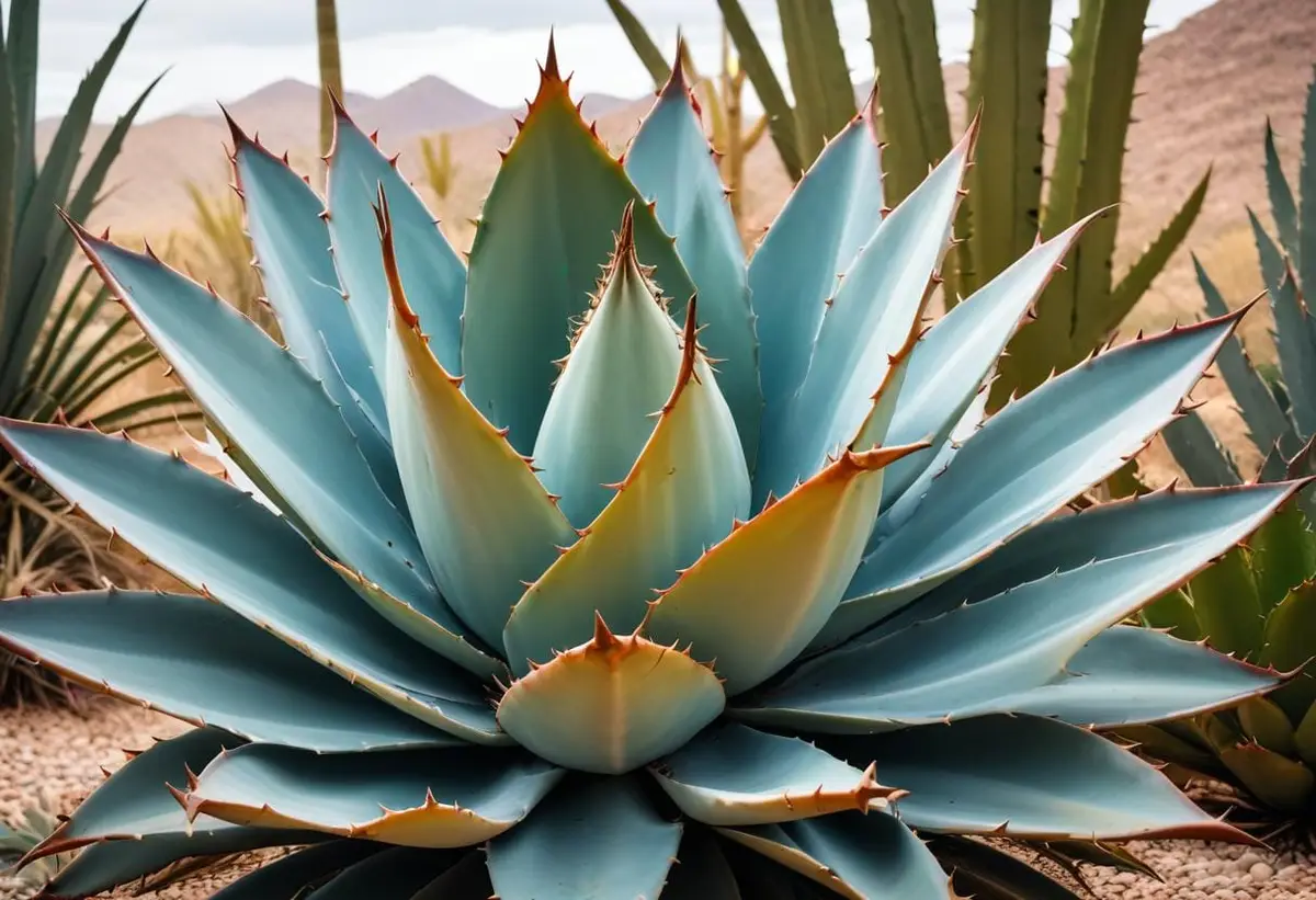 Så ger du liv åt din trädgård med agave illustration